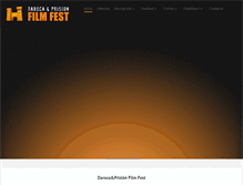 Tablet Screenshot of festivalcinedaroca.com